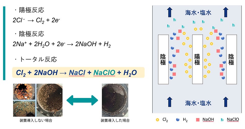 電解装置のイメージ図